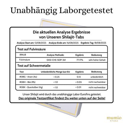 Mumio Shilajit Tabs