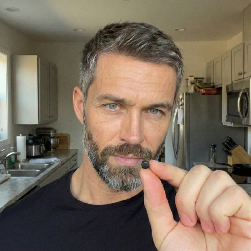 Mit Wasser schlucken